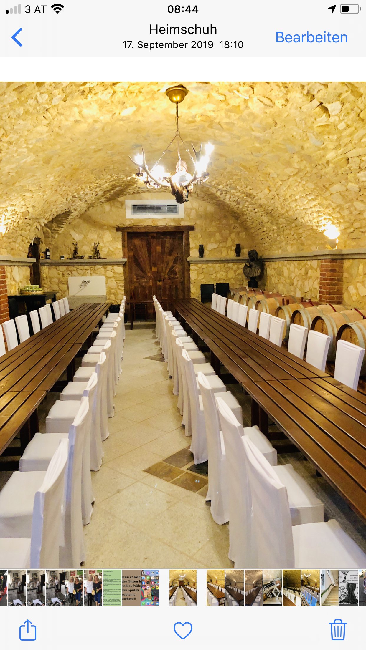 Bioweingut Bleyweis Informatie over de balzalen Wijnkelder 