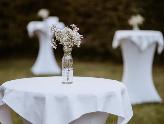 Hochzeit: Der Empfang im Grünen - Landhaus Absalonshorst