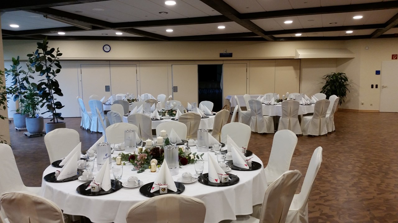 Hotel Restaurant Dragonerbau Information about the banquet halls foyer