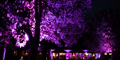 Mariage - Ratingen - Das Gut Dyckhof, mit seiner großen Gartenanlage, bei Nacht. - Gut Dyckhof