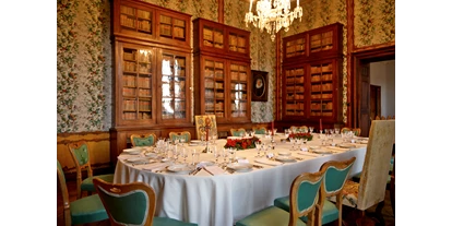 Matrimonio - Raabs an der Thaya - Tafel im Esszimmer des Schlosses - Schloss Horn