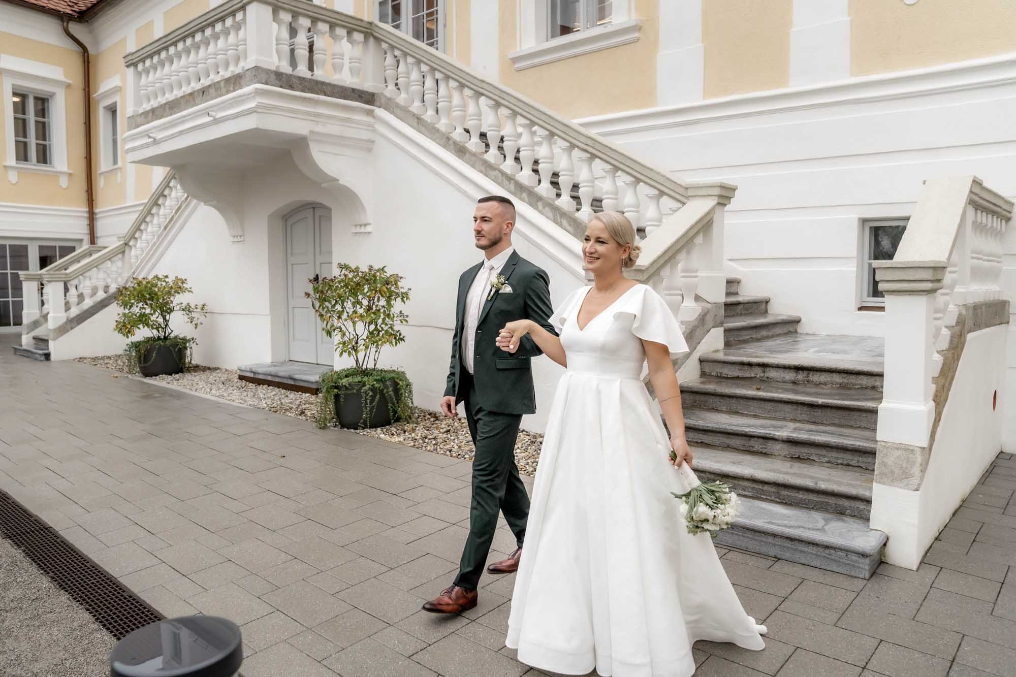 Hochzeit: Schloss Haindorf