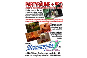 Hochzeit: Party- & Grill-Location - BBQ im Metamorphosys - Metamorphosys - Place of Bliss - Wien 22