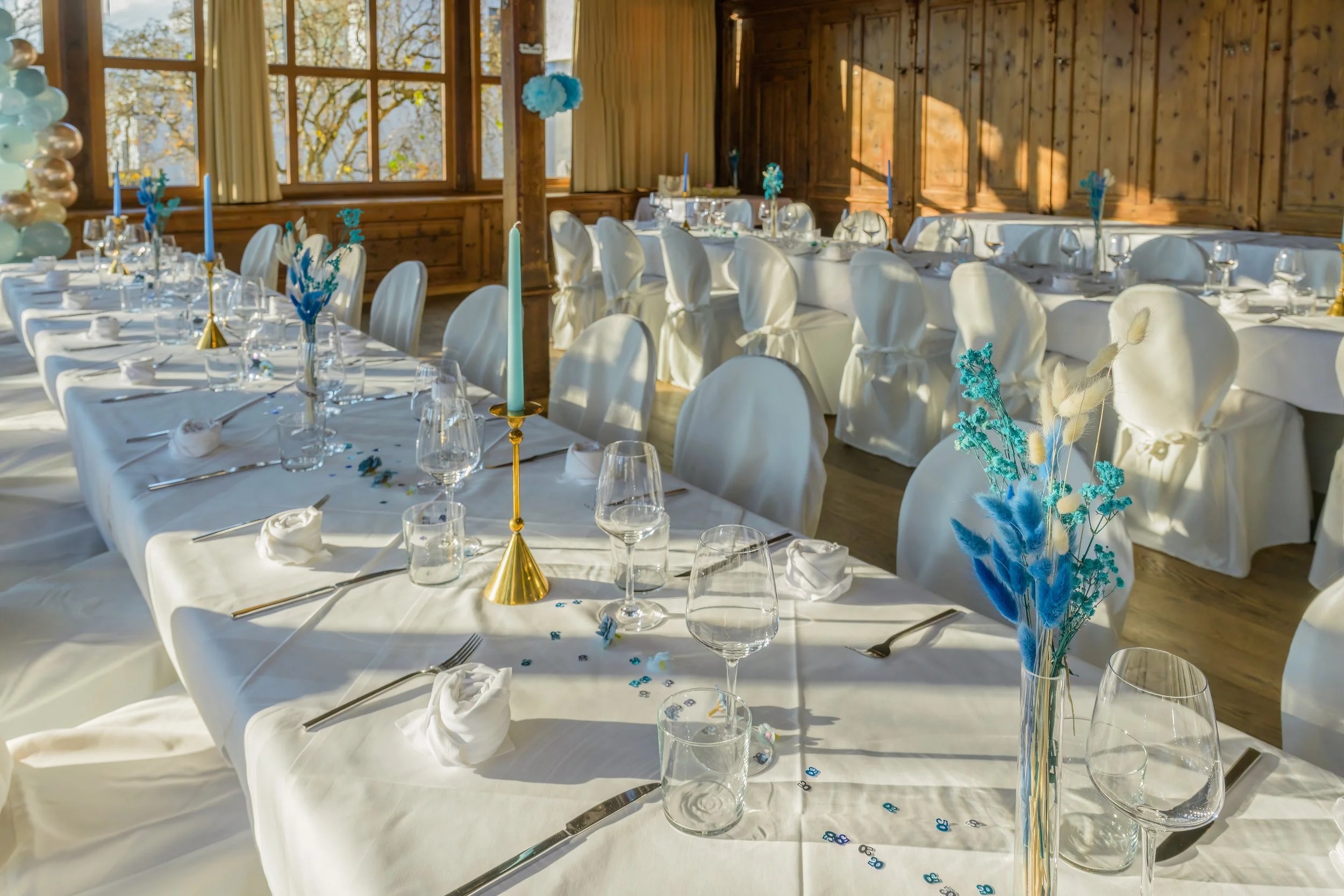 Landgasthof Bogner Information about the banquet halls Walburga-Schindl-Stube