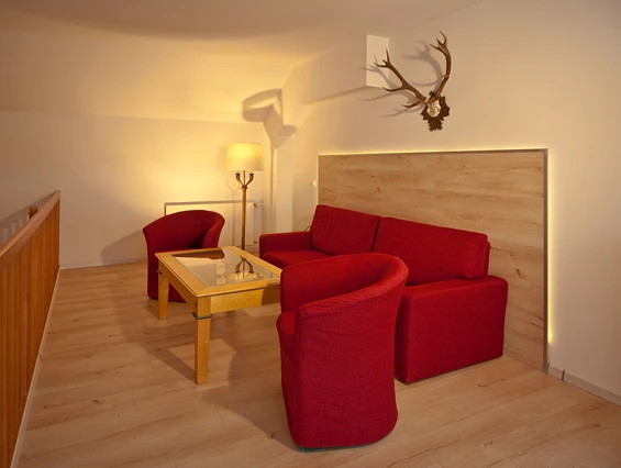 Hochzeitslocation: Lesebereich Junior Suite - Schlosshotel Mondsee
