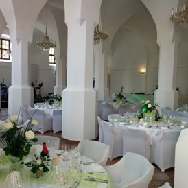 Hochzeit: Säulenhalle - Schlosshotel Mondsee