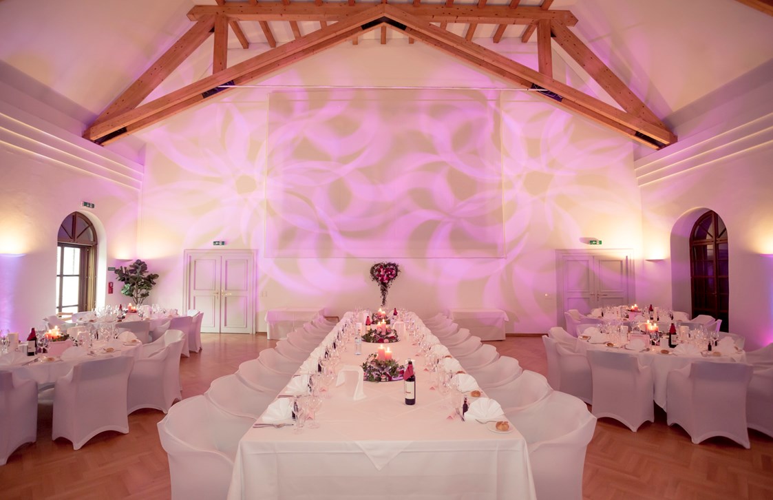 Hochzeit: Festsaal - Schlosshotel Mondsee