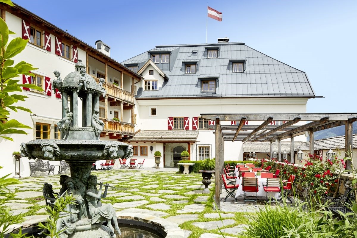 Hotel Schloss Mittersill****Superior Angaben zu den Festsälen Schlosshof