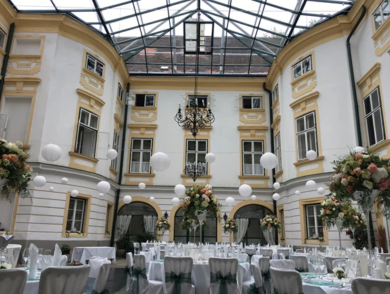 Hochzeitslocation: Veranstaltungsschloss Margarethen am Moos