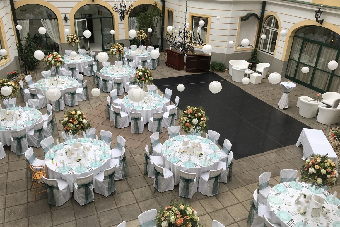 Hochzeitslocation: Veranstaltungsschloss Margarethen am Moos