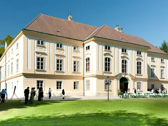 Hochzeitslocation: Heiraten im Veranstaltungsschloss Margarethen am Moos. - Veranstaltungsschloss Margarethen am Moos