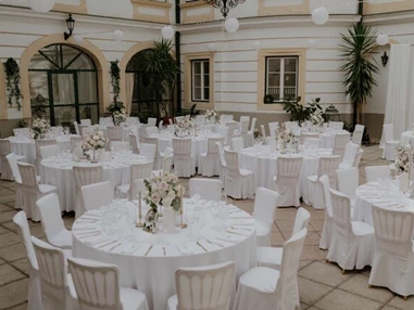 Hochzeitslocation: Veranstaltungsschloss Margarethen am Moos