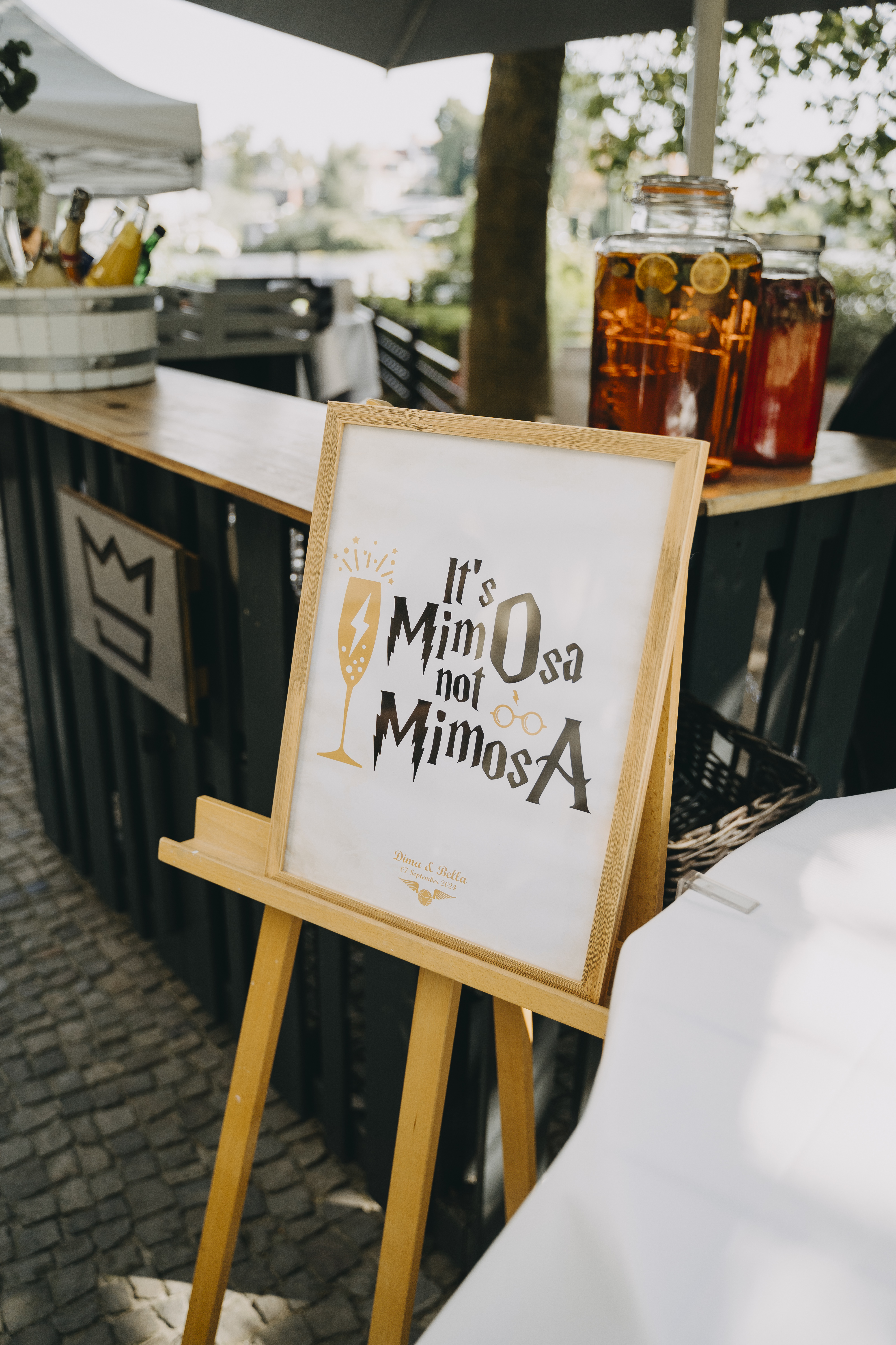 Hochzeitslocation: Agape im Freien für eure Hochzeit. - Schlosscafé Köpenick