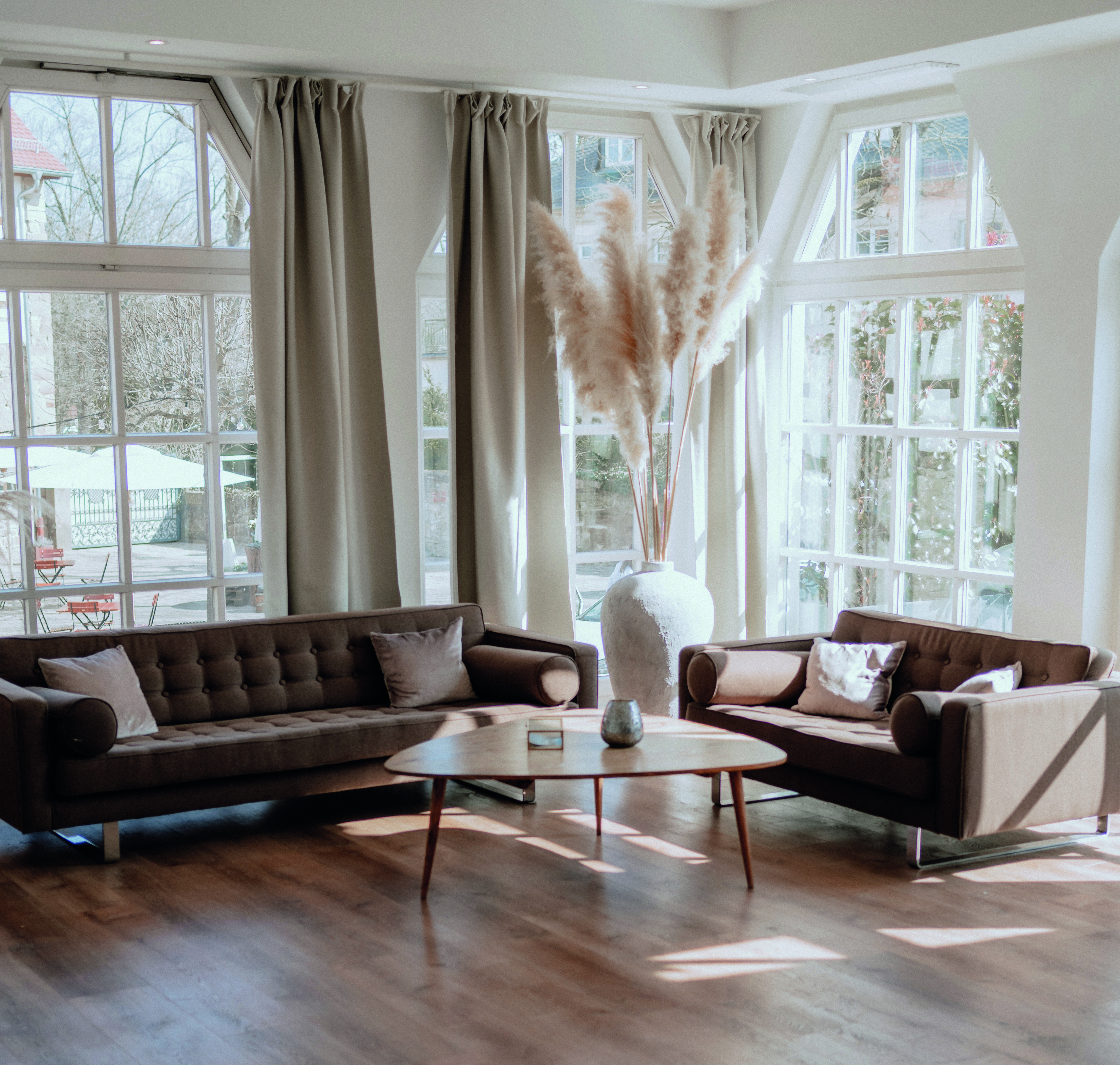 Hochzeitslocation: Frühstückssaal und Wintergarten des Landgut Schloss Michelfeld - Landgut Schloss Michelfeld 