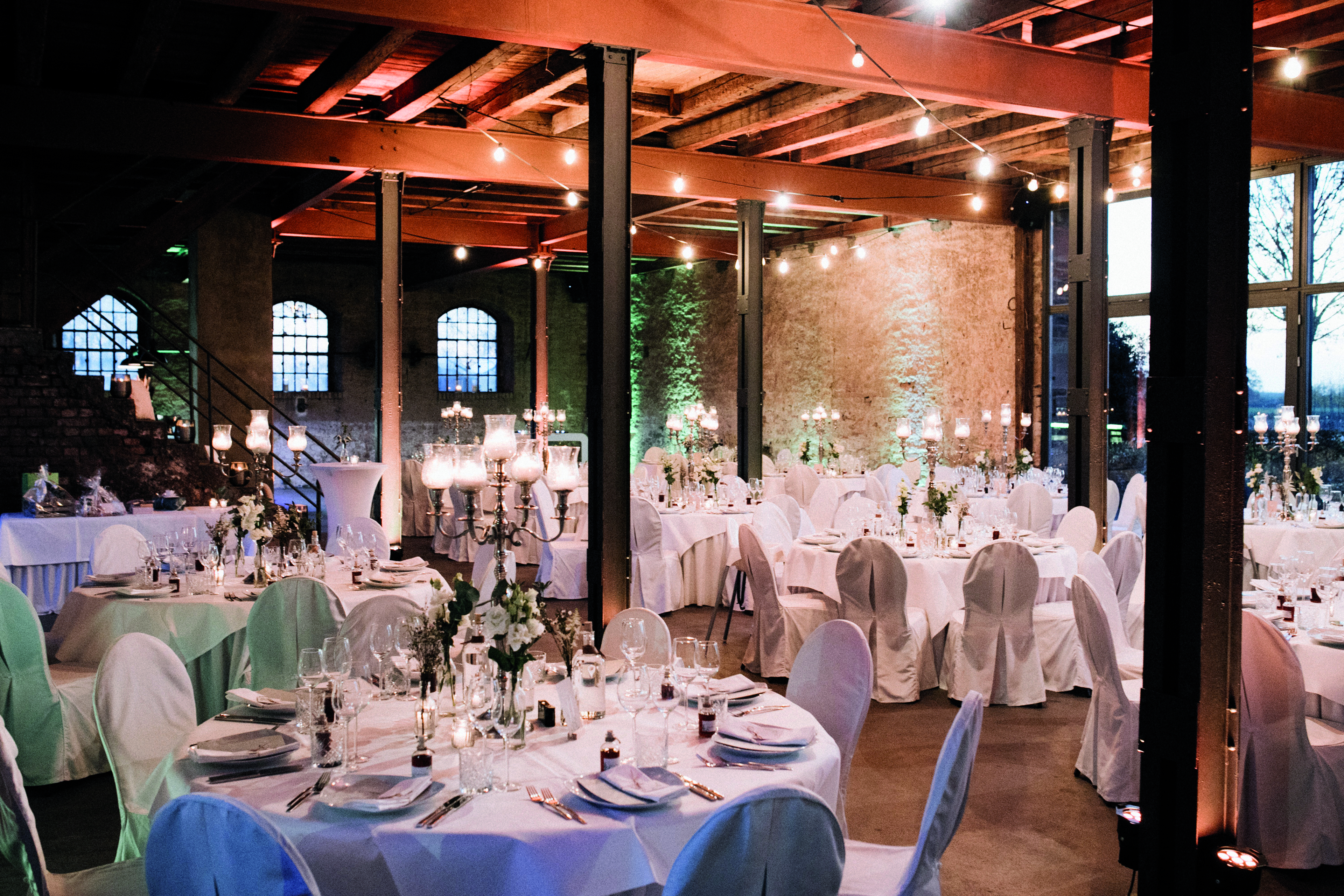 Gutshof Ladenburg Informatie over de balzalen Gravin von Berckheim Hall