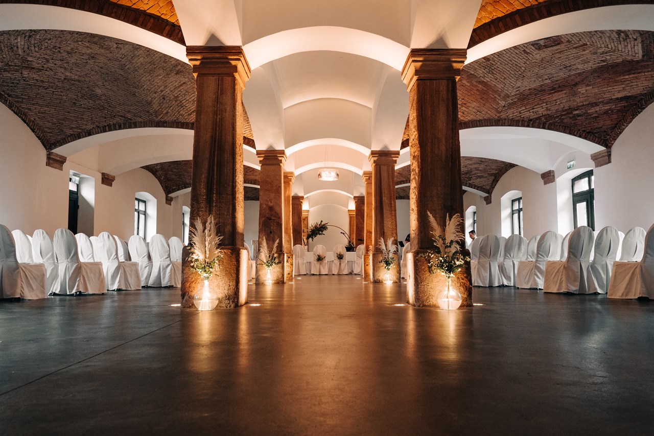 Gutshof Ladenburg Informatie over de balzalen Carl Theodor Saal