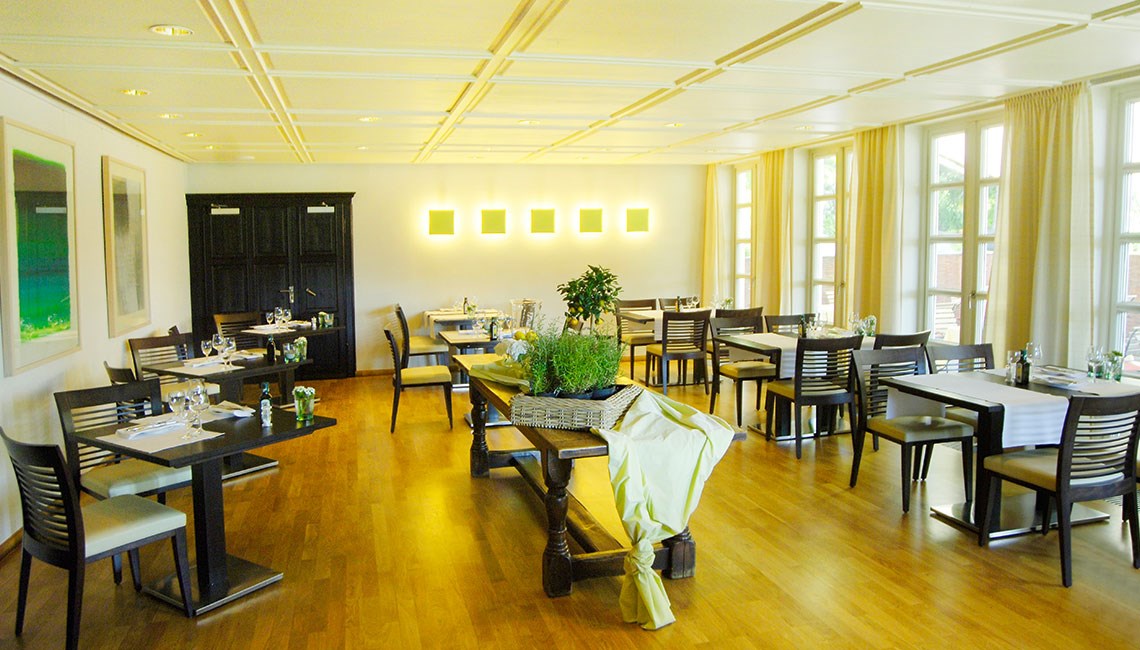 Parkhaus Hügel Information about the banquet halls Garden room