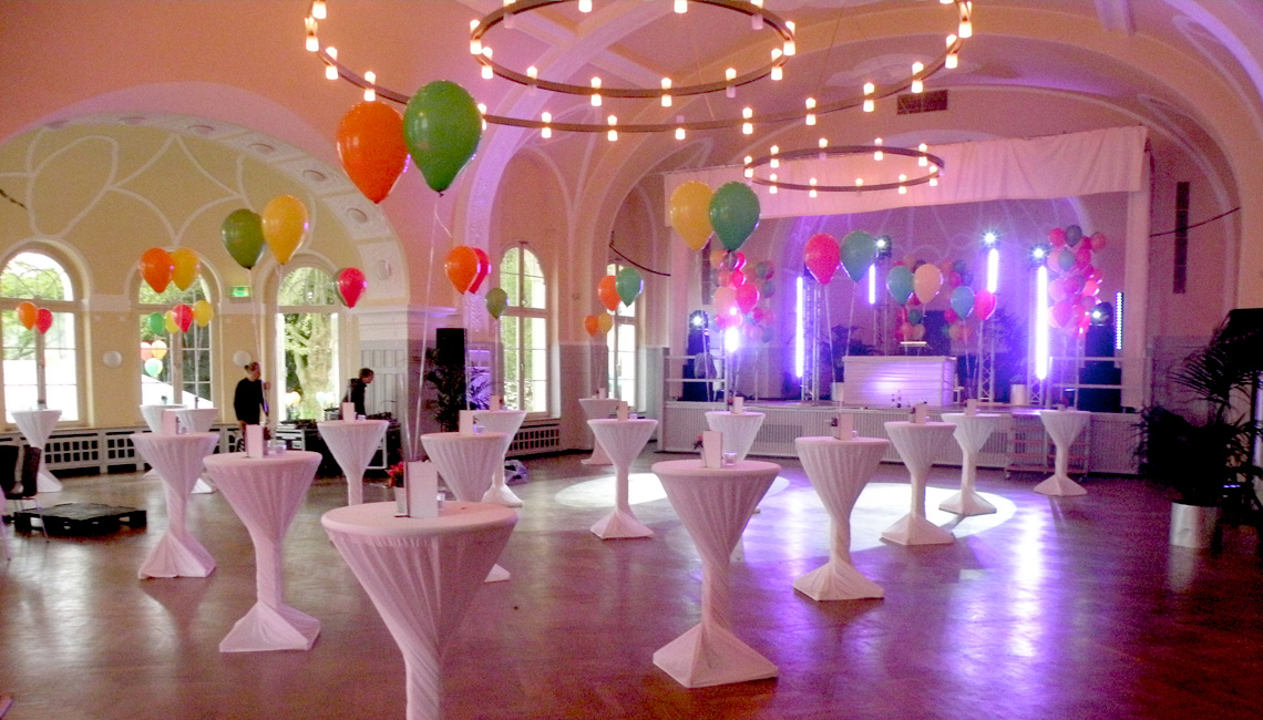 Stadtgarten Steele Information about the banquet halls Dome Hall