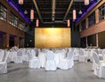 Hochzeit: Die große Festhalle des GOLDBERG[WERK] in 70736 Fellbach. - GOLDBERG[WERK] - Raum für Events