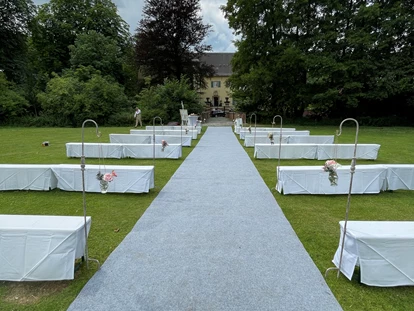 Hochzeit - Umgebung: mit Seeblick - Burg Lüttinghof