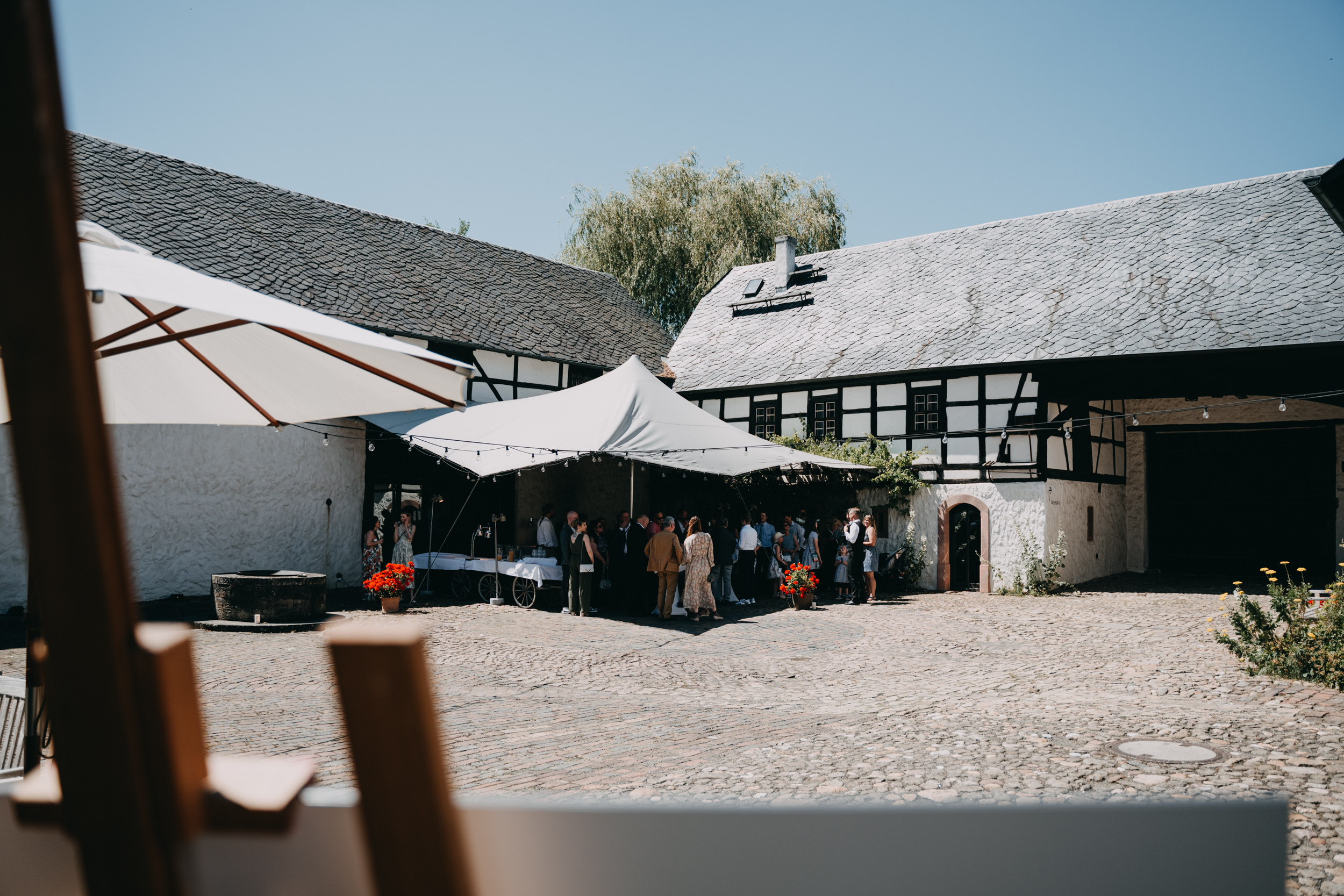 Hochzeit: Denkmalschmiede Höfgen