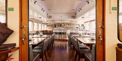 Hochzeit - Geeignet für: Geburtstagsfeier - Ellerbek - Salon mit Blick voraus - Eventschiff Grosser Michel