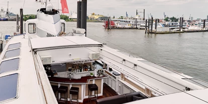 Hochzeit - Geeignet für: Geburtstagsfeier - Ellerbek - Salondach offen - Eventschiff Grosser Michel