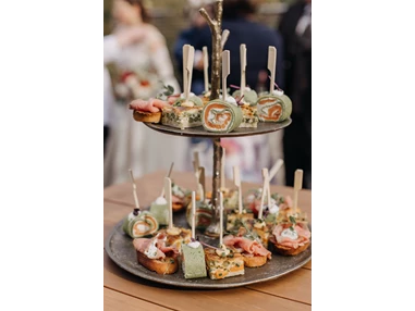 Hochzeit: Fingerfood & Snacks zum Welcome Drink - Hotel Freihof