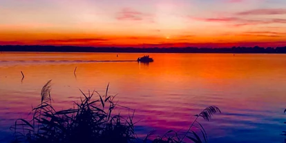 Hochzeit - Umgebung: mit Seeblick - Schwielowsee - Sonnenuntergang im Seebad Caputh - Seebad Caputh