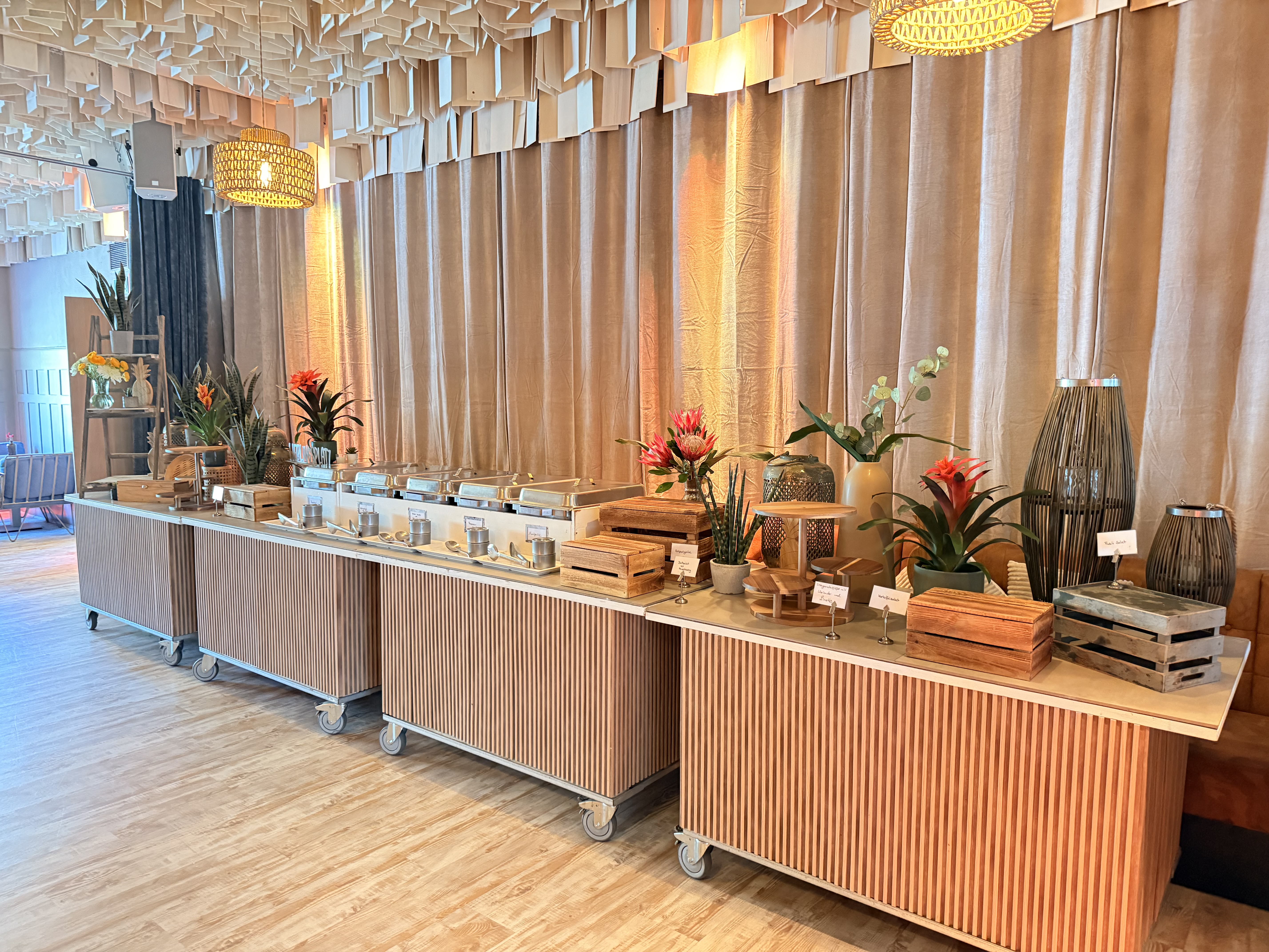 Matrimonio - barrierefreie Location - Buffet Amber Room - Mauritius Stuttgart-Süd Eventlocation