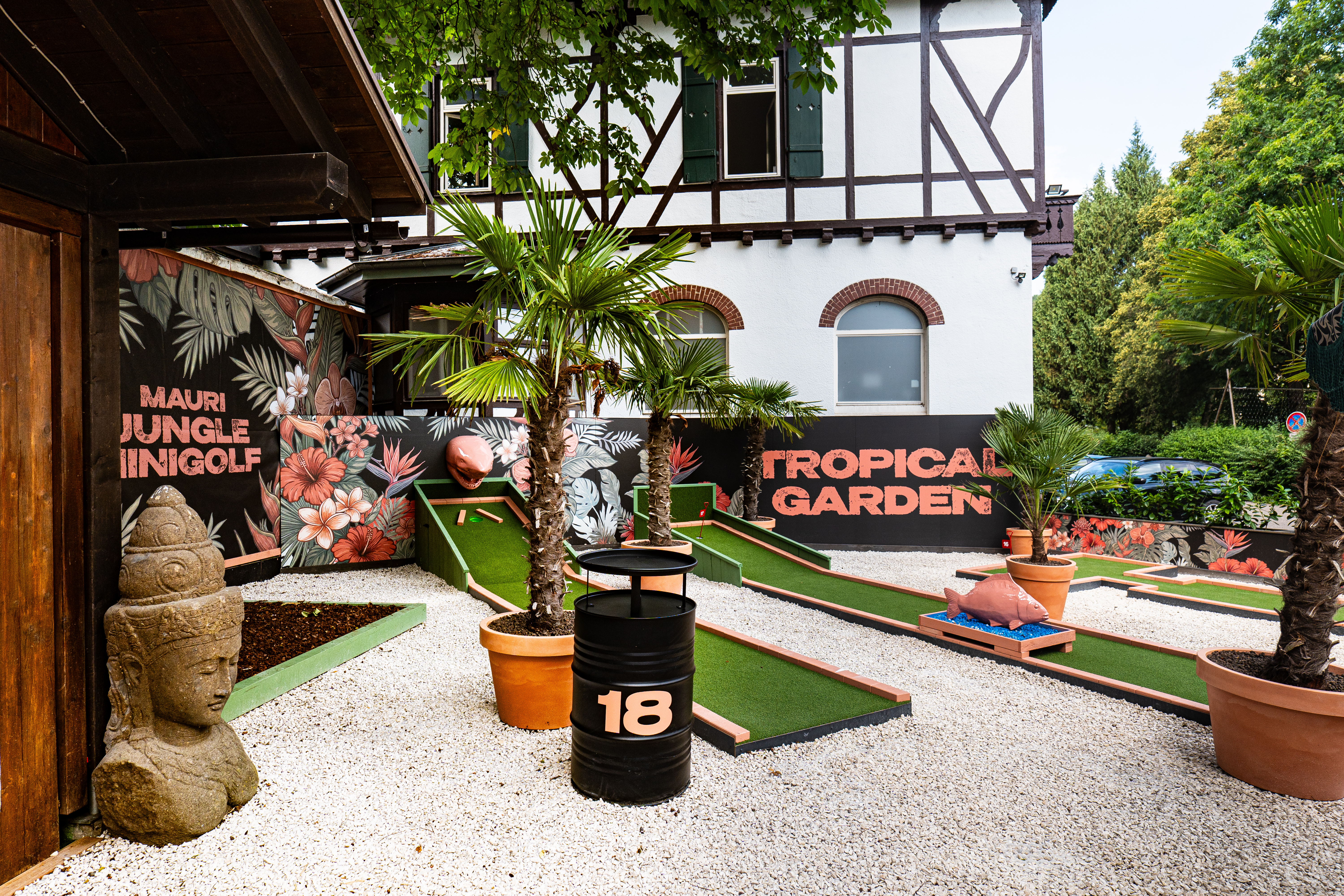 Hochzeit: Jungle Minigolf (Outdoor) - Mauritius Stuttgart-Süd Eventlocation
