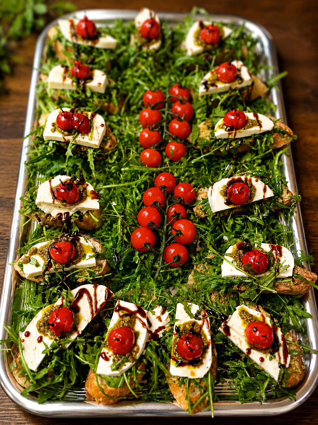 Hochzeit - PLZ 75428 (Deutschland) - Liebevoll angerichtetes Hochzeitsbuffet für eine elegante Feier mit Familie und Freunden.
 - Faden Catering- und Eventservice