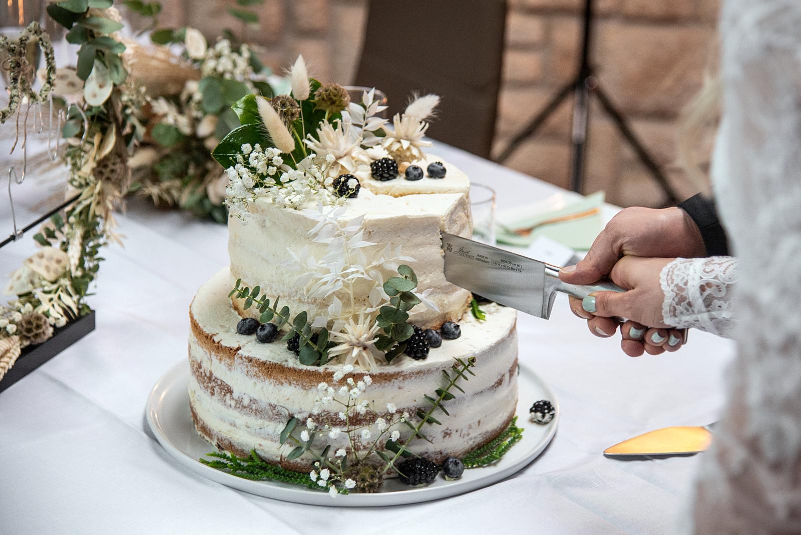 Bruiloft - Hessen - Hochzeitstorte - Waldhotel Elfbuchen 