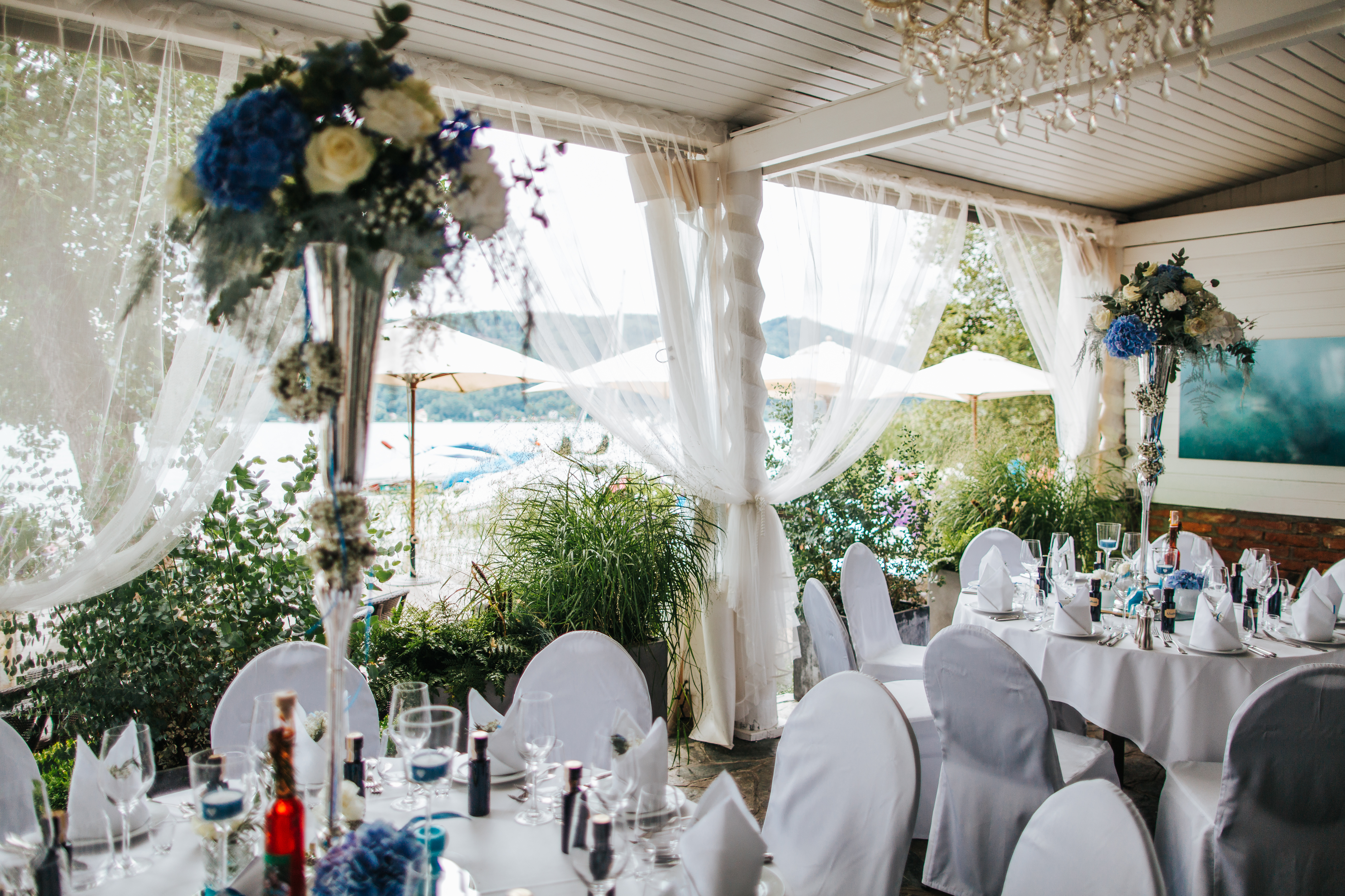 Bruiloft - Wörthersee - Eine Hochzeitsfeier auf der Terrasse des Kropfitschbad. - Kropfitschbad