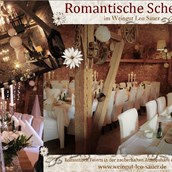 Hochzeitslocation - Collage - Romantische Scheune