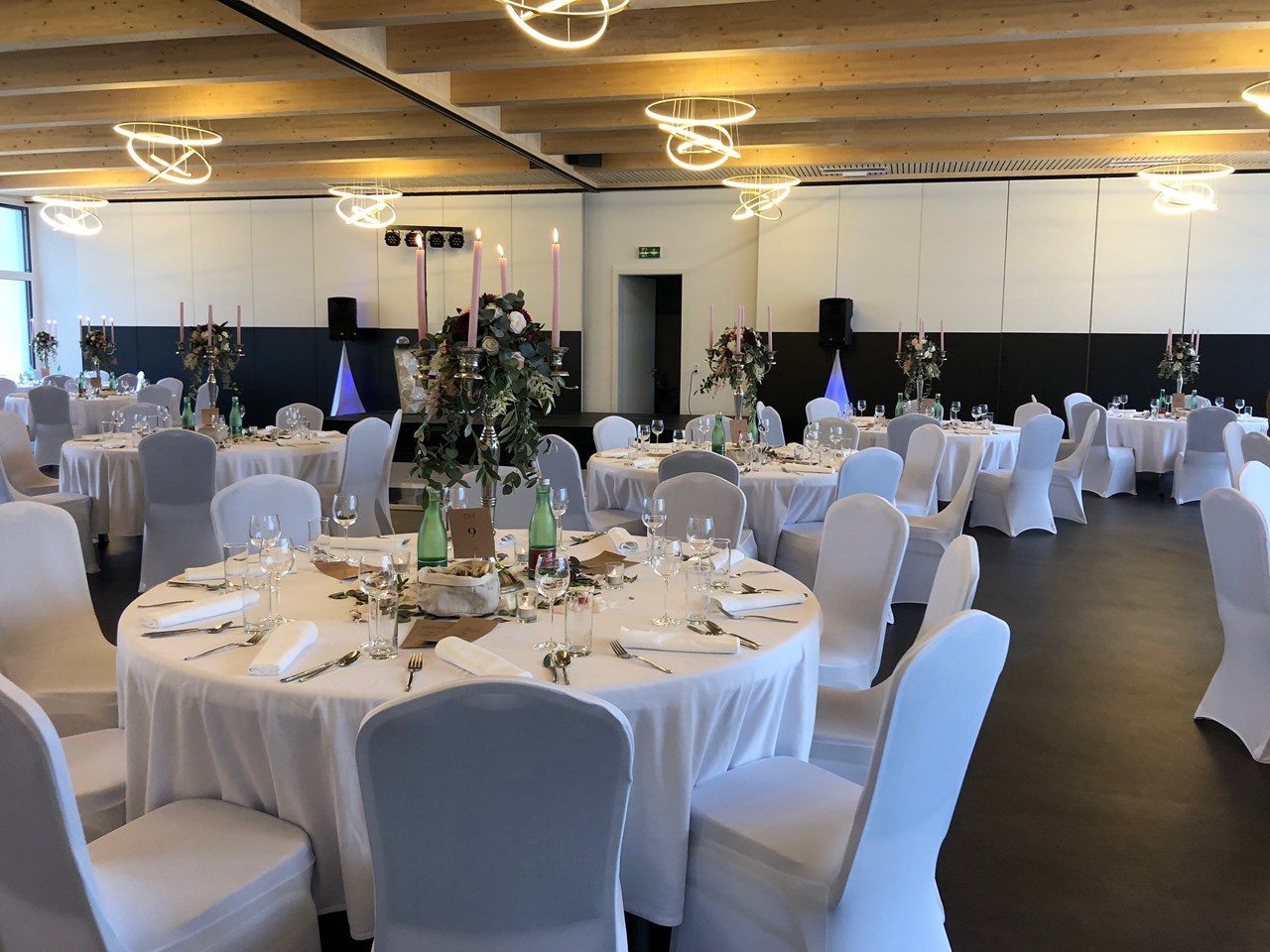 Villa Bergzauber Informatie over de balzalen Banketzaal