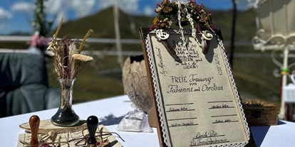 Matrimonio - Fügenberg - Freie Trauung Dachterrasse - Bergrestaurant Gipfeltreffen | Zillertal Arena