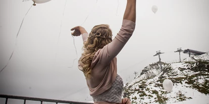 Matrimonio - Fügenberg - Hochzeit Juli 2016 - ja auch im Sommer kann auf 2.300m Schnee liegen ^^ - Bergrestaurant Gipfeltreffen | Zillertal Arena