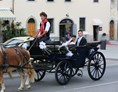 Hochzeit: Eine wunderschöne Kutschfahrt in der Hochzeitskutsche ist bei uns möglich! - Agriturismo Il Moro