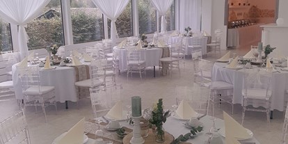 Hochzeit - Hochzeitsessen: Buffet - Heiligenhaus - Vintagedeko - Monte Cristo