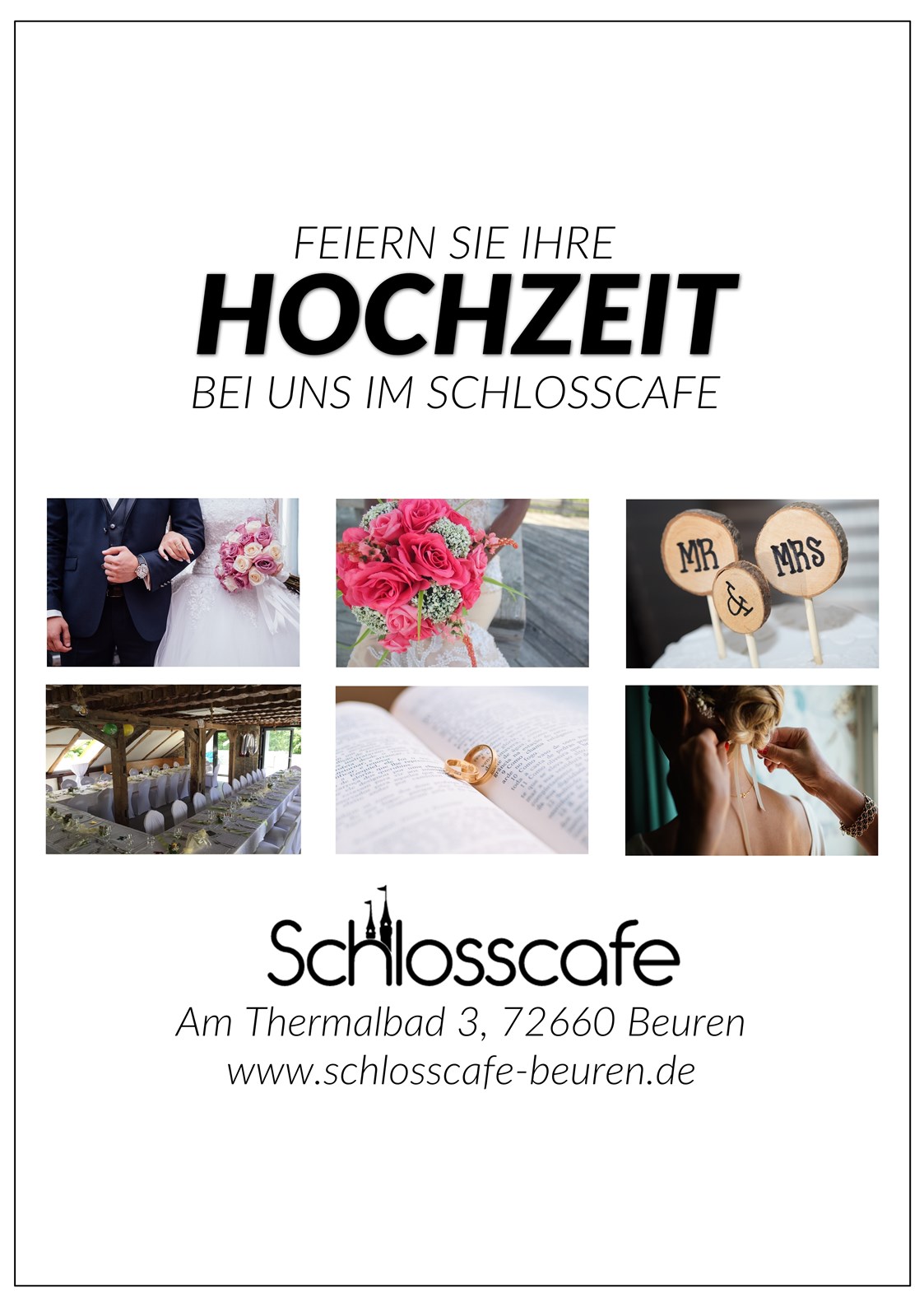 Hochzeit: Schlosscafe Location & Konditorei / Restaurant