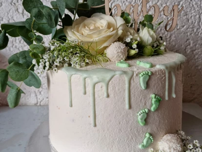 Mariage - Region Stuttgart - Hochzeits Torte mit Schokocreme - Schlosscafe Location & Konditorei / Restaurant