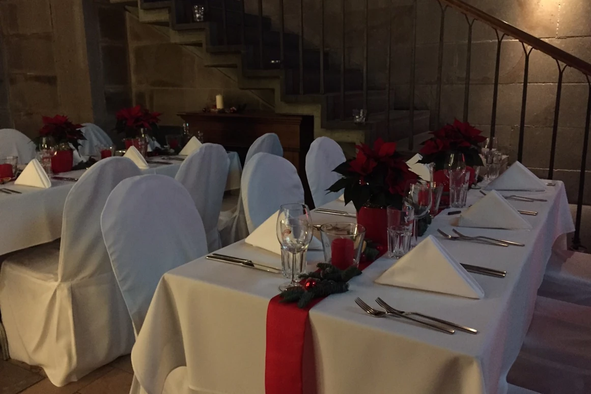 Hochzeitslocation: Gesetztes Dinner - 1460 Veranstaltungsraum