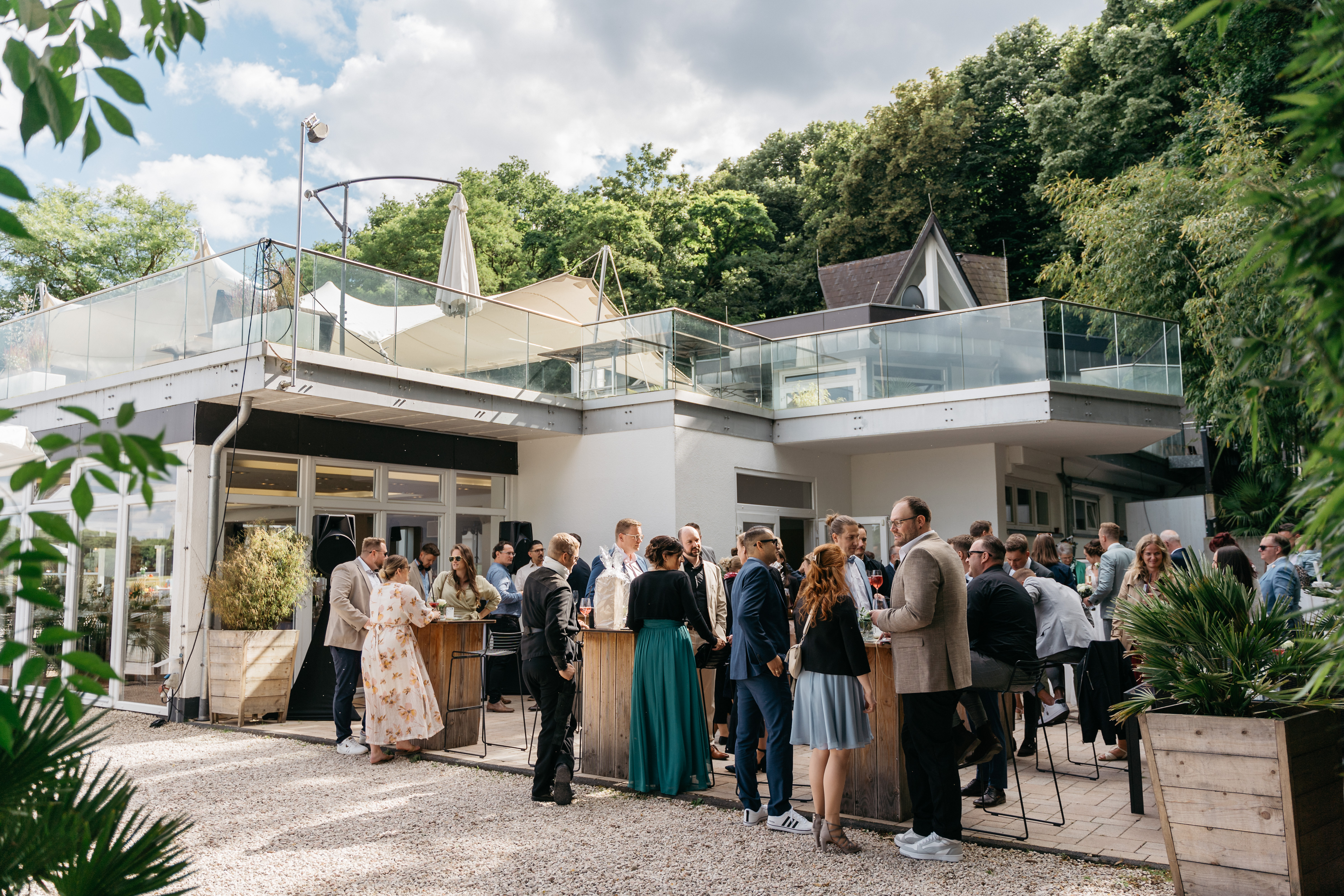 Hochzeit: Seepavillon