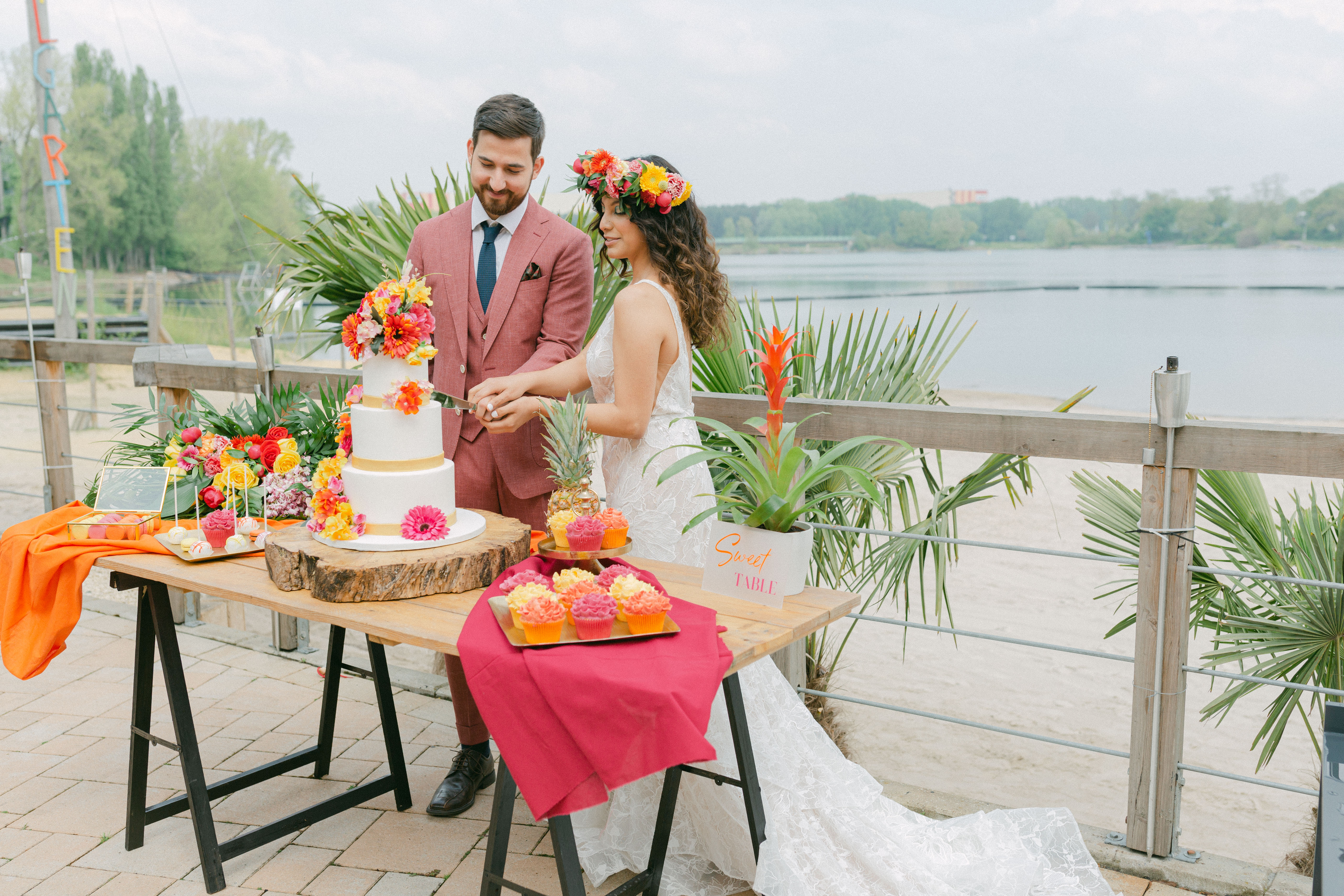Hochzeit: Seepavillon