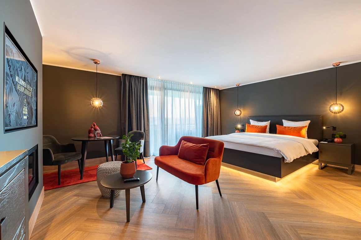 Hochzeit: Juniorsuite Amber - Van der Valk Hotel Berlin Brandenburg