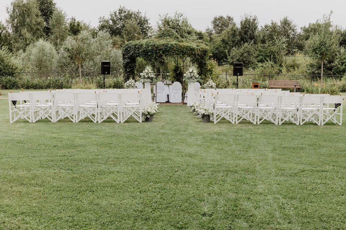 Hochzeit: Außentrauung - Van der Valk Hotel Berlin Brandenburg