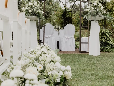 Hochzeit: Außentrauung - Van der Valk Hotel Berlin Brandenburg