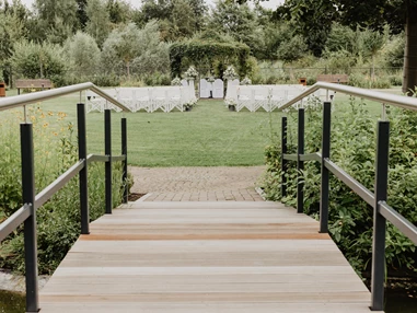 Hochzeit: Außentrauung - Van der Valk Hotel Berlin Brandenburg