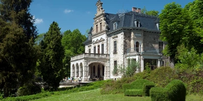 Mariage - Bürgel - Blick vom Park auf die Villa Haar - Villa Haar